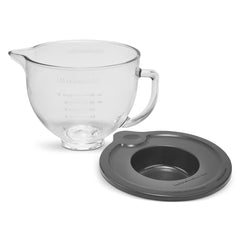 KitchenAid bol en verre face avant montrant capacité et élégance