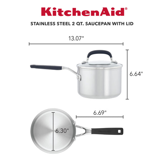 KitchenAid casserole en cuisson avec couvercle en verre pour retenir la chaleur