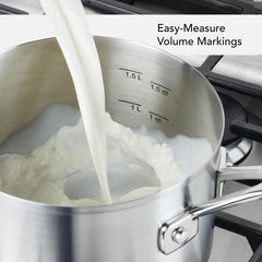 KitchenAid gros plan poignée silicone pour une prise sûre et plus froide