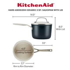 KitchenAid couvercle en verre trempé, visibilité et rétention d'humidité