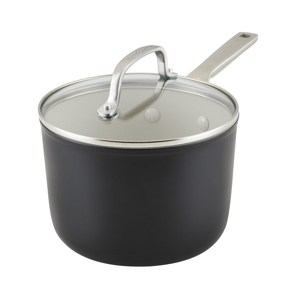 KitchenAid face avant matte black, design moderne et finition élégante