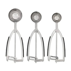KitchenAid emballage du set noir montrant trois cuillères pratiques