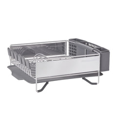 KitchenAid vue avant de l'égouttoir compact montrant sa silhouette gain de place