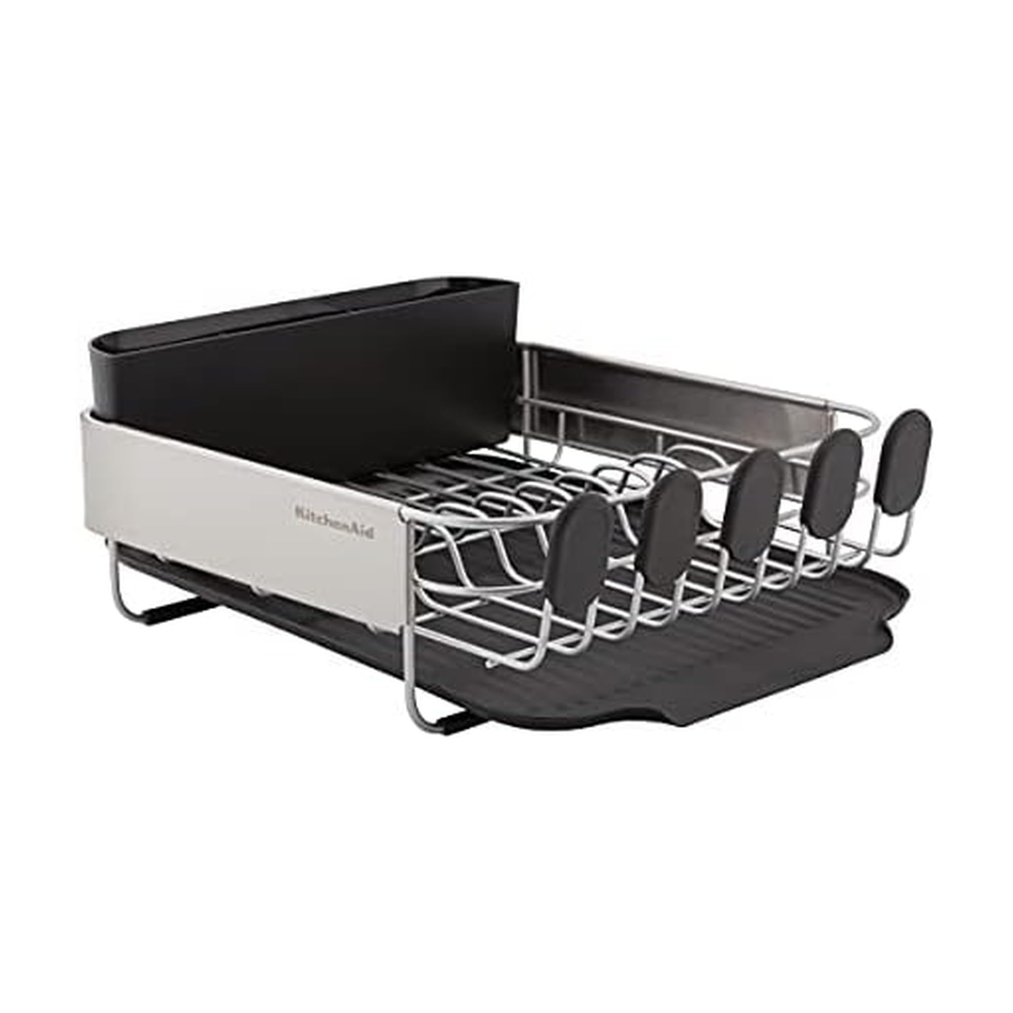 KitchenAid vue avant de l'égouttoir compact, gain de place visible