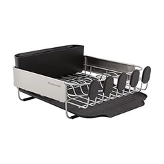 KitchenAid vue avant de l'égouttoir compact, gain de place visible