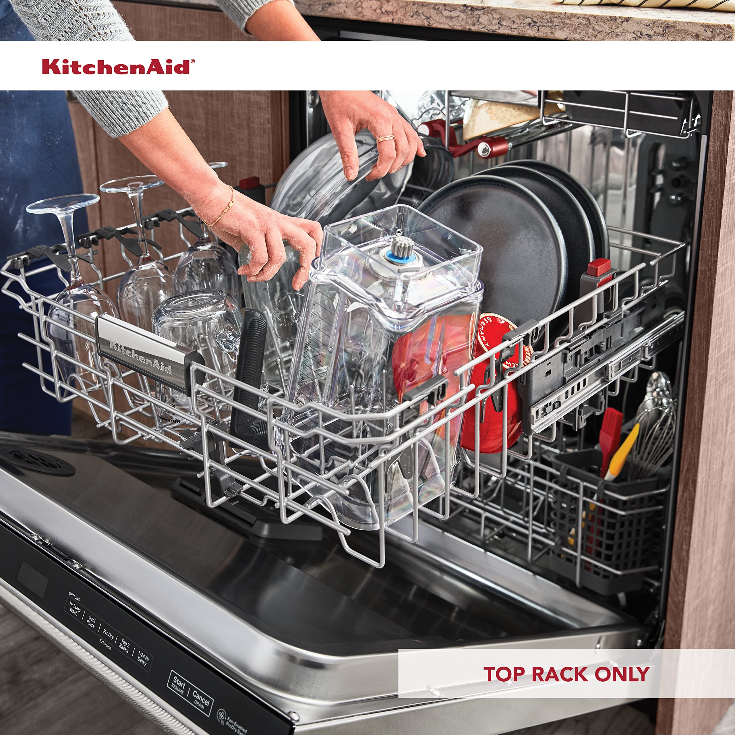 KitchenAid ensemble en cuisine usage quotidien ergonomie professionnelle