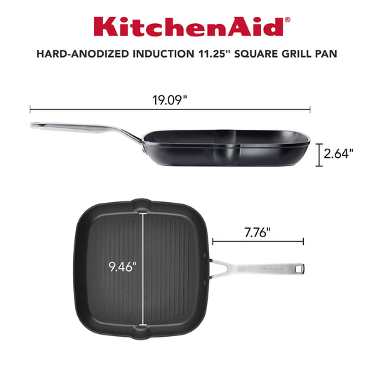 KitchenAid gros plan surface triple couche montrant texture et libération facile