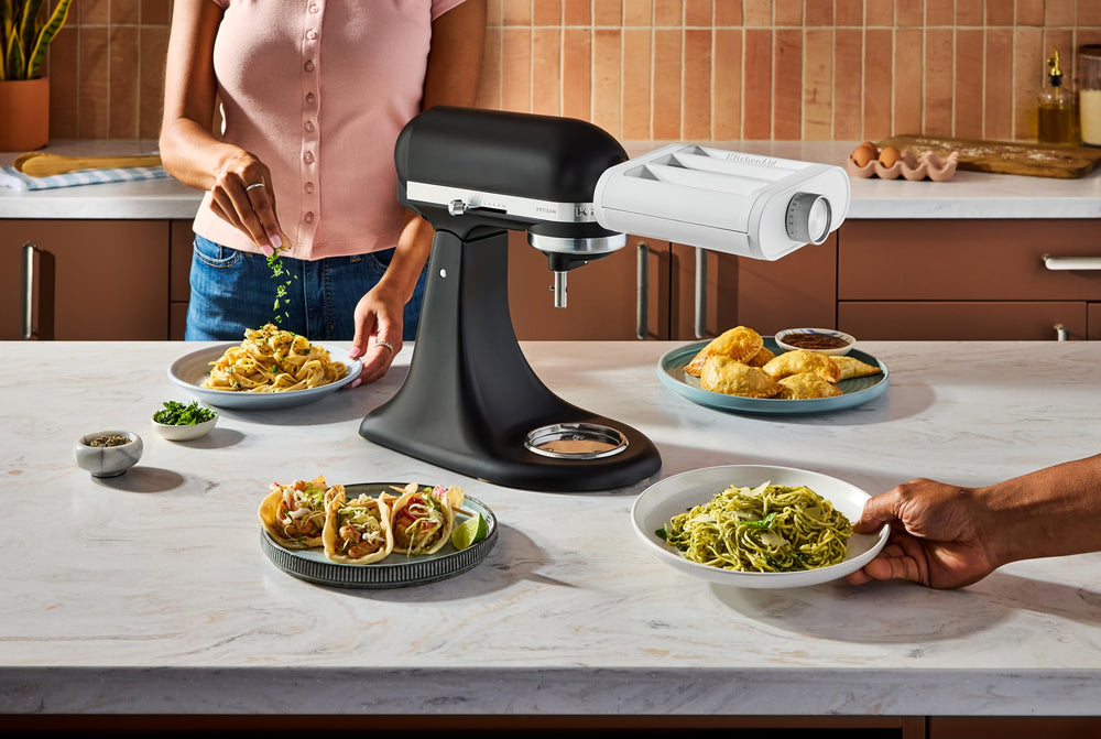 KitchenAid accessoire installé sur robot KitchenAid pour fonctionnement direct