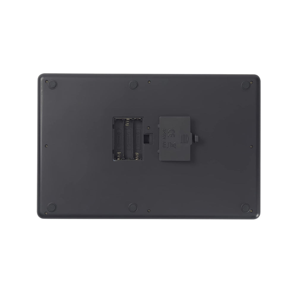 KitchenAid compartiment piles ouvert montrant alimentation par trois piles AAA