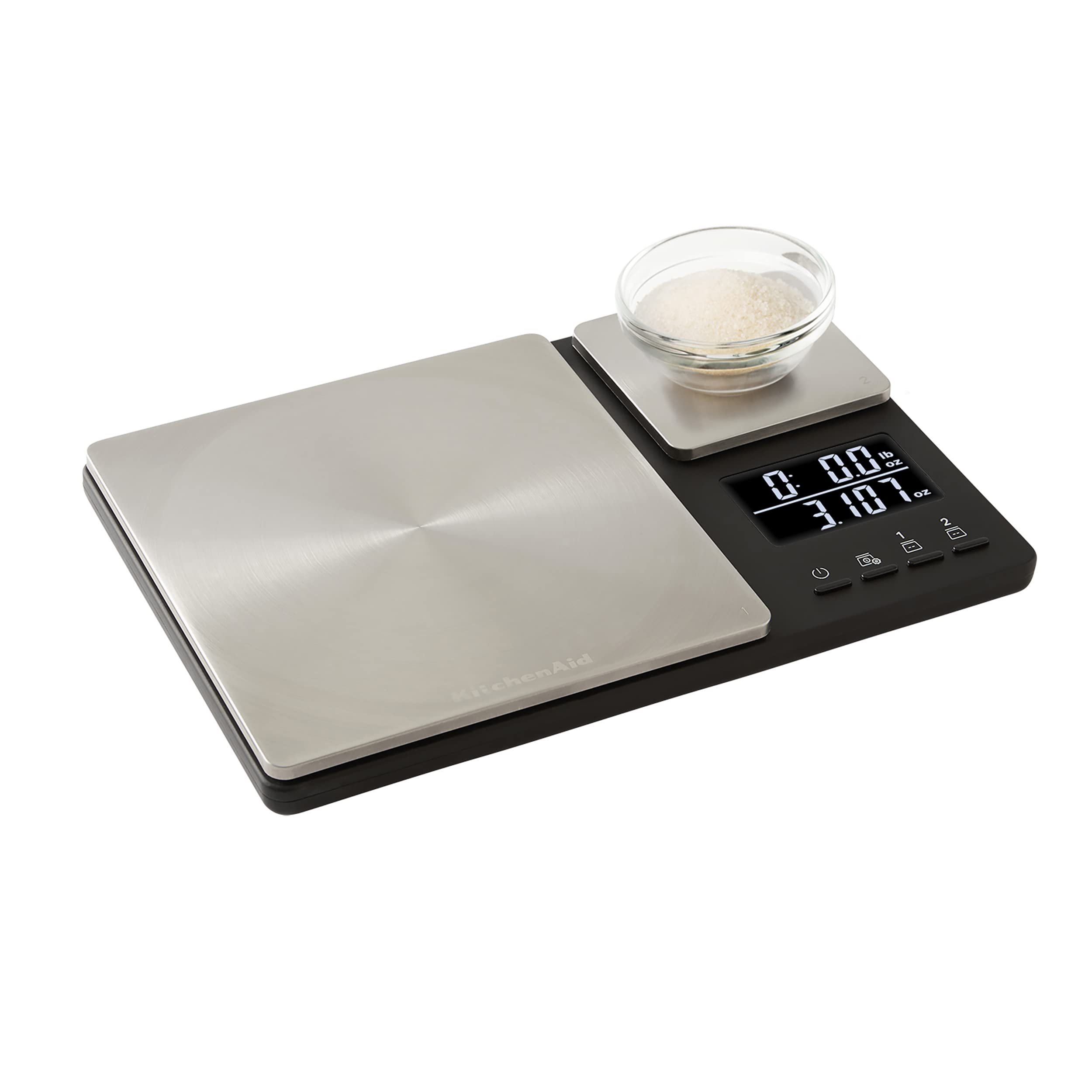KitchenAid finition inox résistante facile à essuyer sans retenir les odeurs
