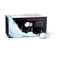 KitchenAid emballage des pastilles de nettoyage visible et pratique pour conservation