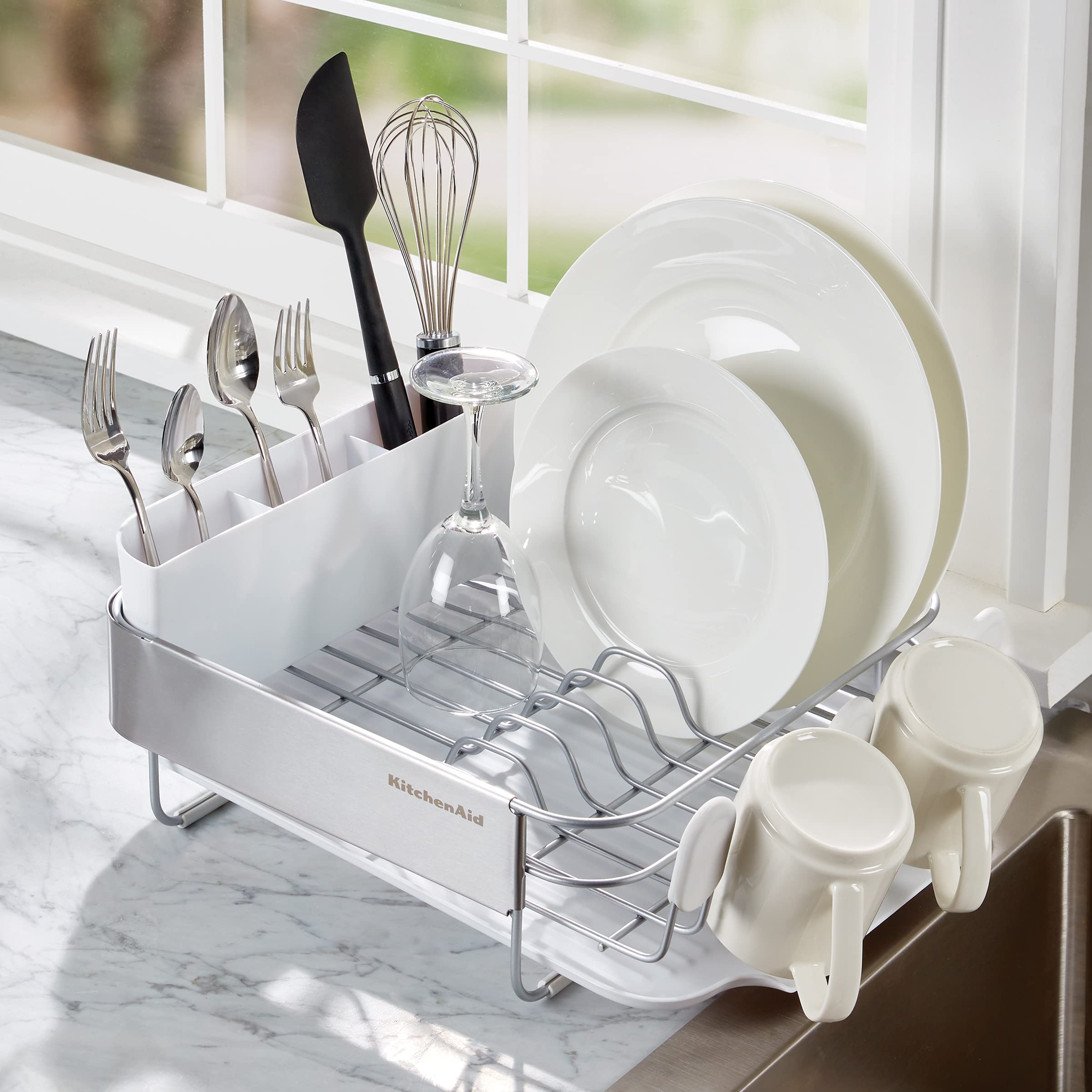 KitchenAid pieds antidérapants protégeant le comptoir, stabilité assurée