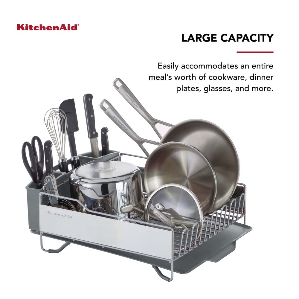 KitchenAid pieds antidérapants souples assurant stabilité et protection surfaces