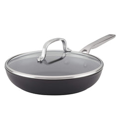 KitchenAid face avant de la poêle 10 pouces, finition noire et design durable