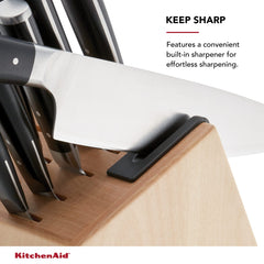 KitchenAid poignée triple rivet pour prise en main stable et sûre