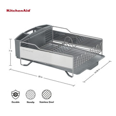 KitchenAid porte-couverts amovible avec poignée pour transfert facile