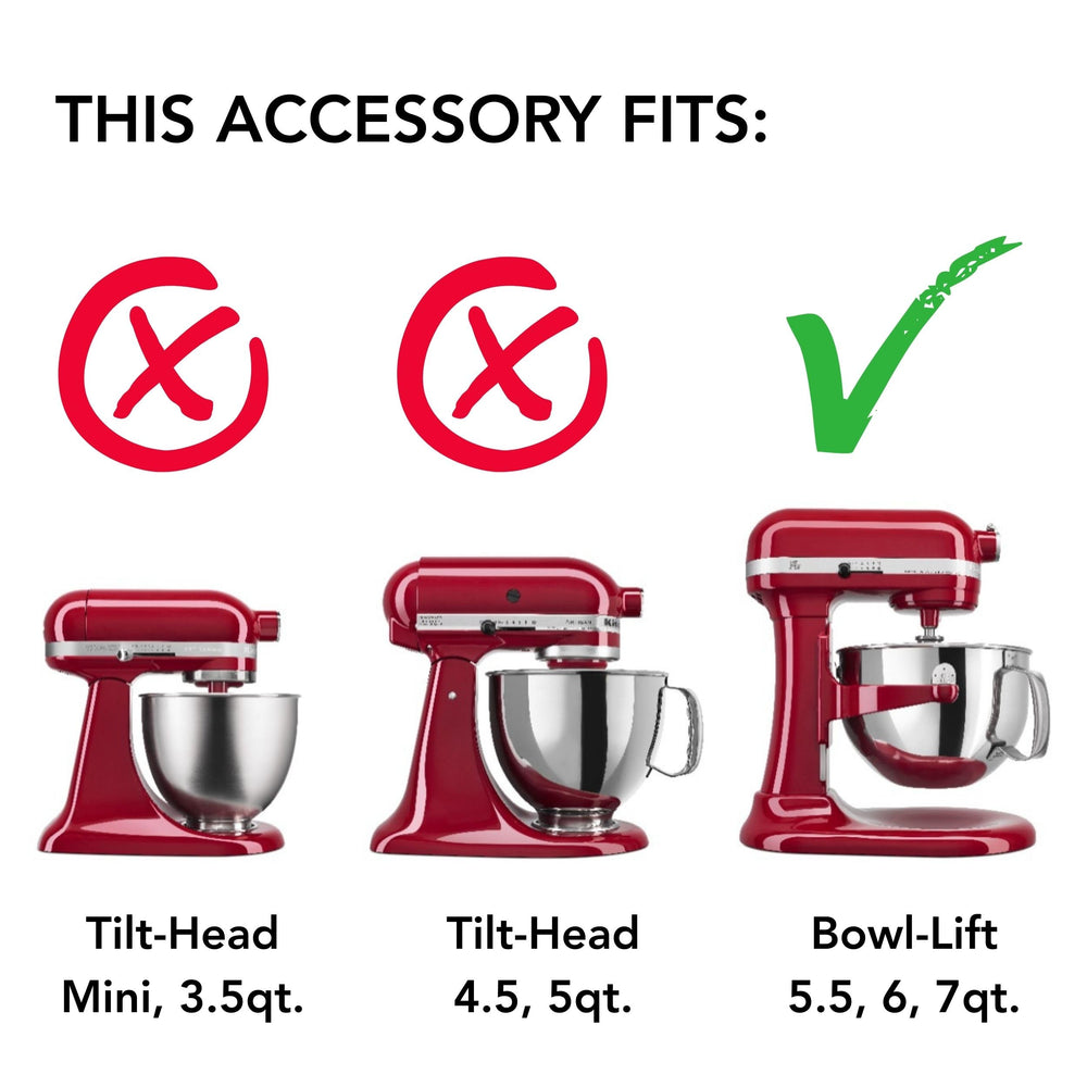 KitchenAid gros plan sur la languette d'encliquetage offrant une fixation sécurisée