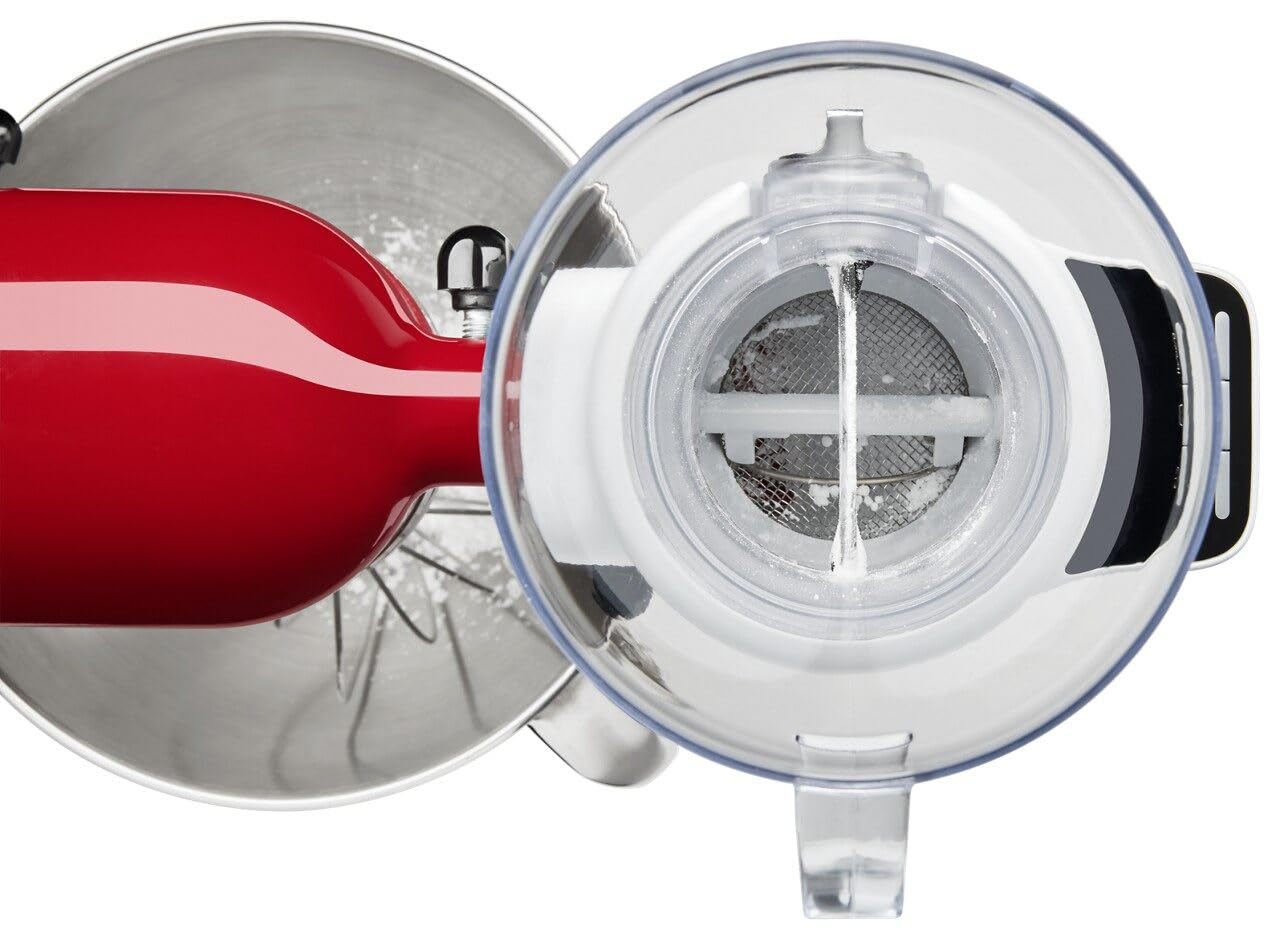 KitchenAid goulotte pivotante facilitant le déversement ciblé dans le bol