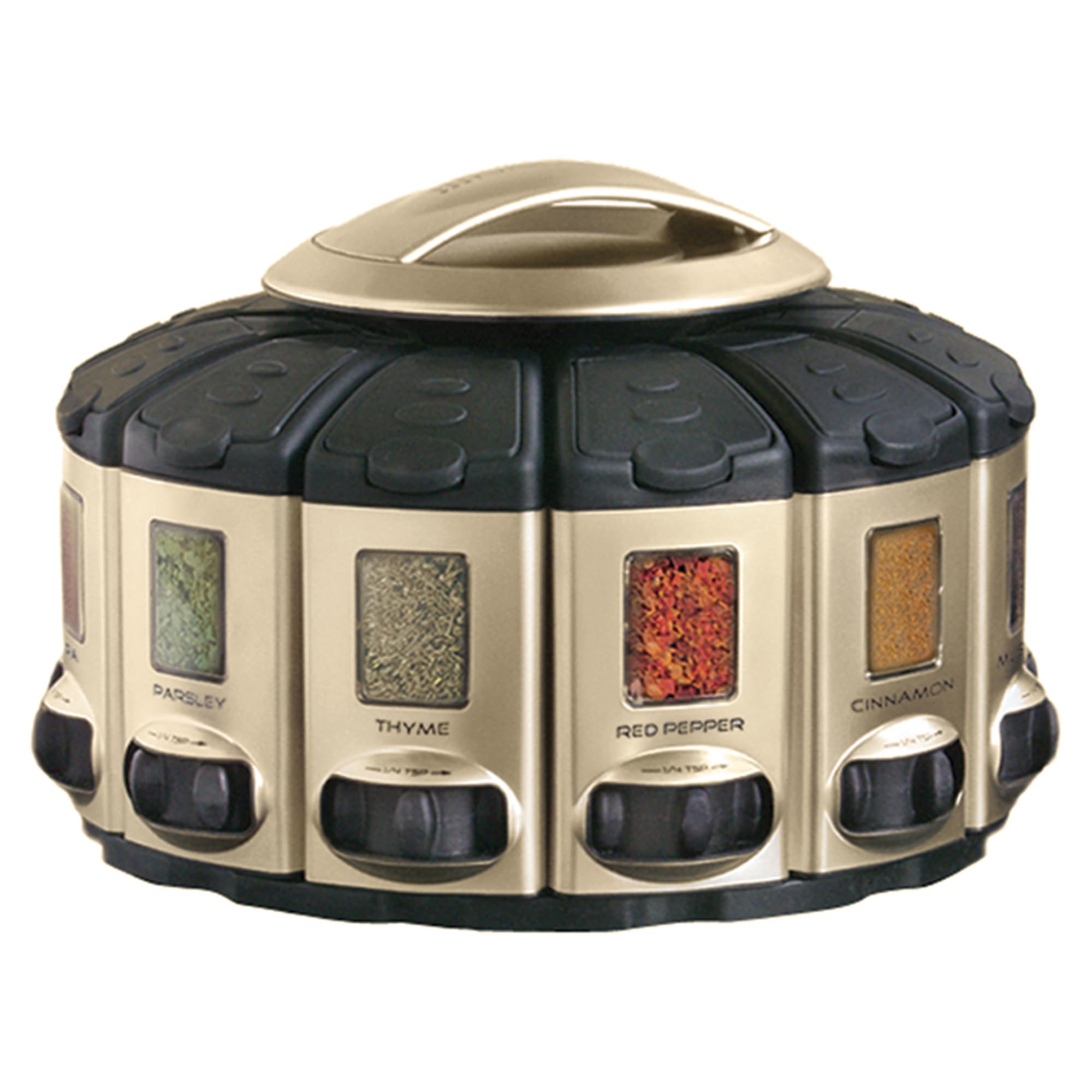 KitchenArt carrousel face avant montrant organisation pratique