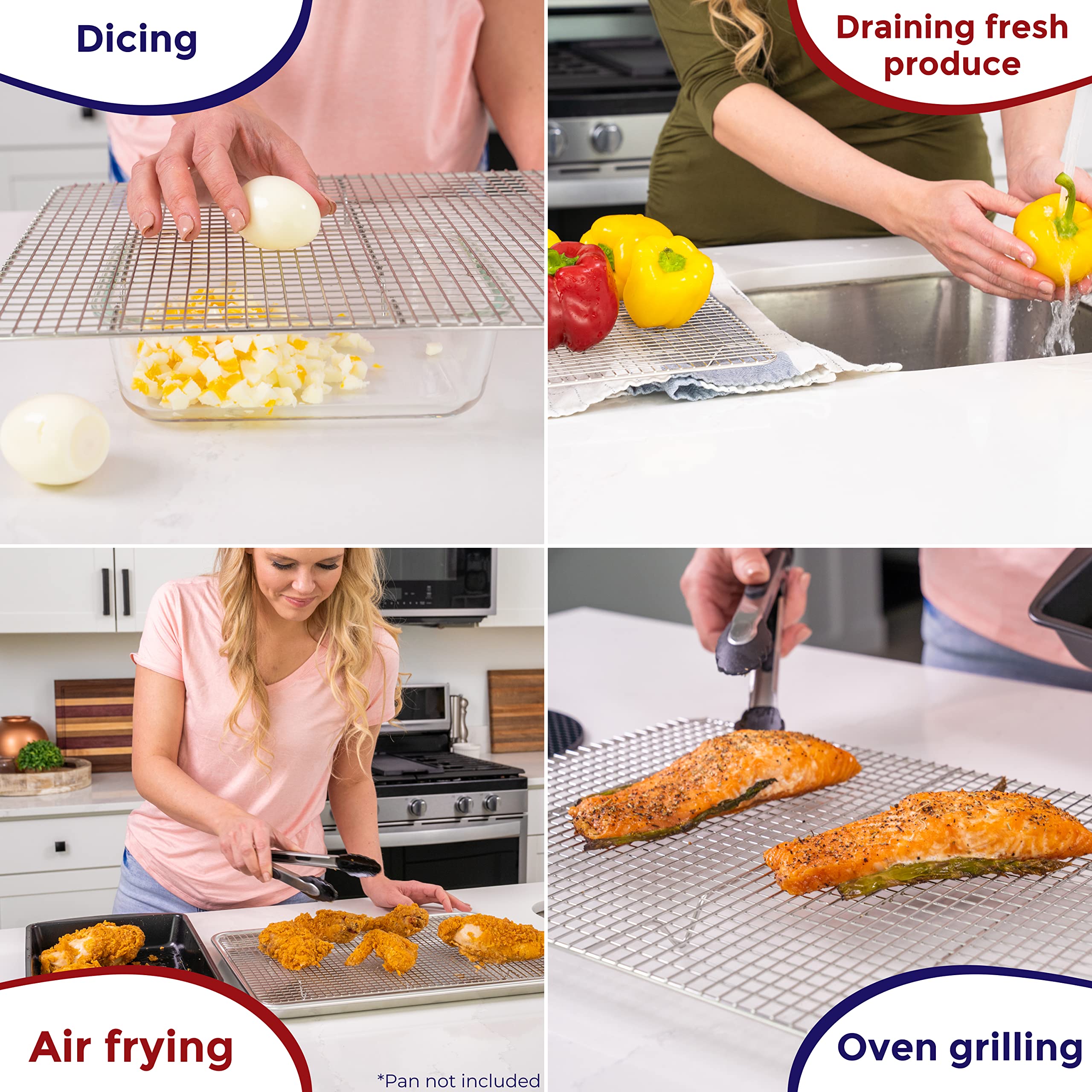KITCHENATICS grille propre dans lave-vaisselle facilitant entretien