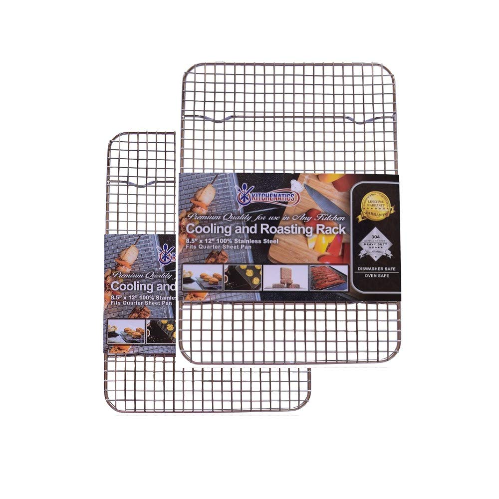 KITCHENATICS grille face avant montrant lot de 2 et durabilité