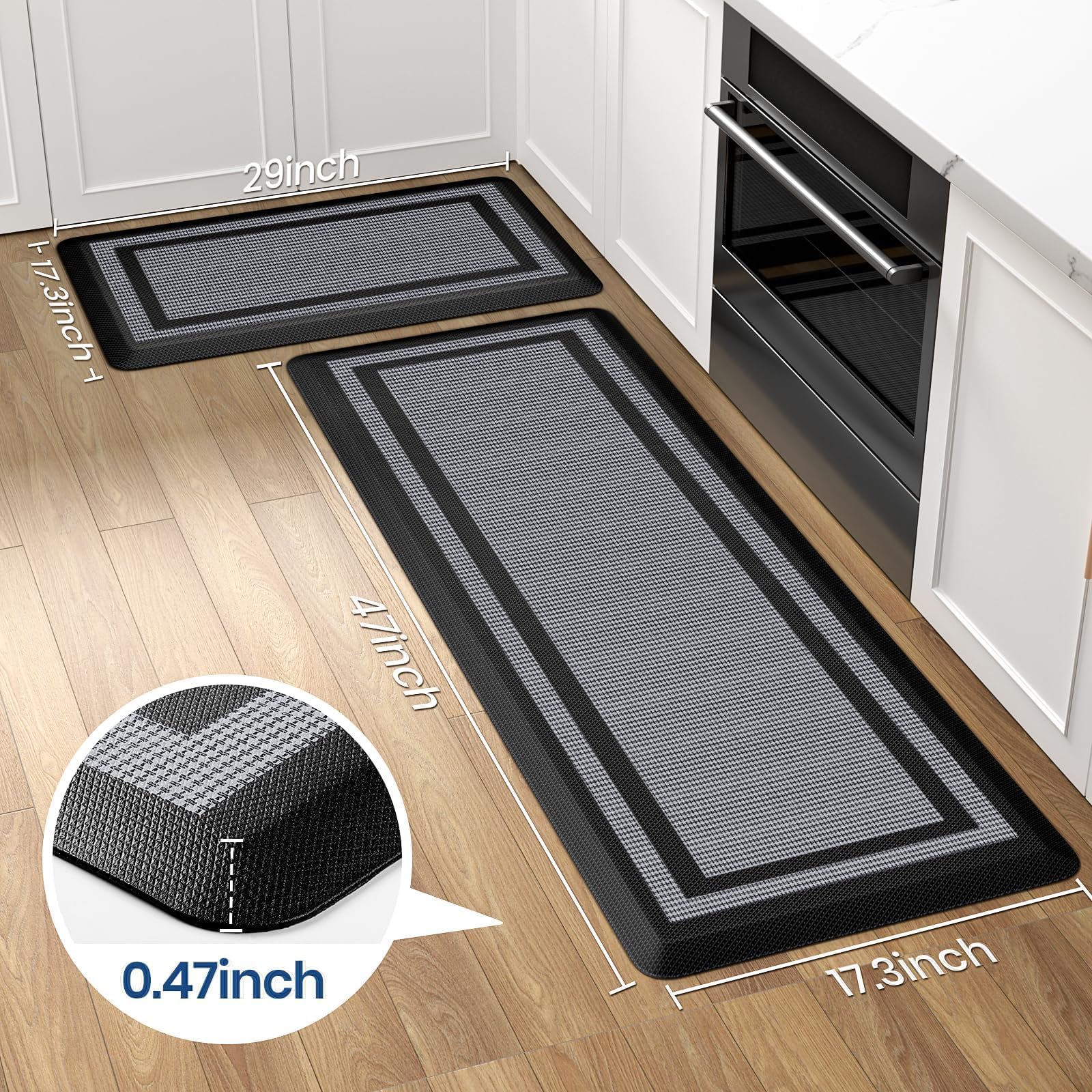KitchenClouds gros plan de la texture démontrant facilité de nettoyage