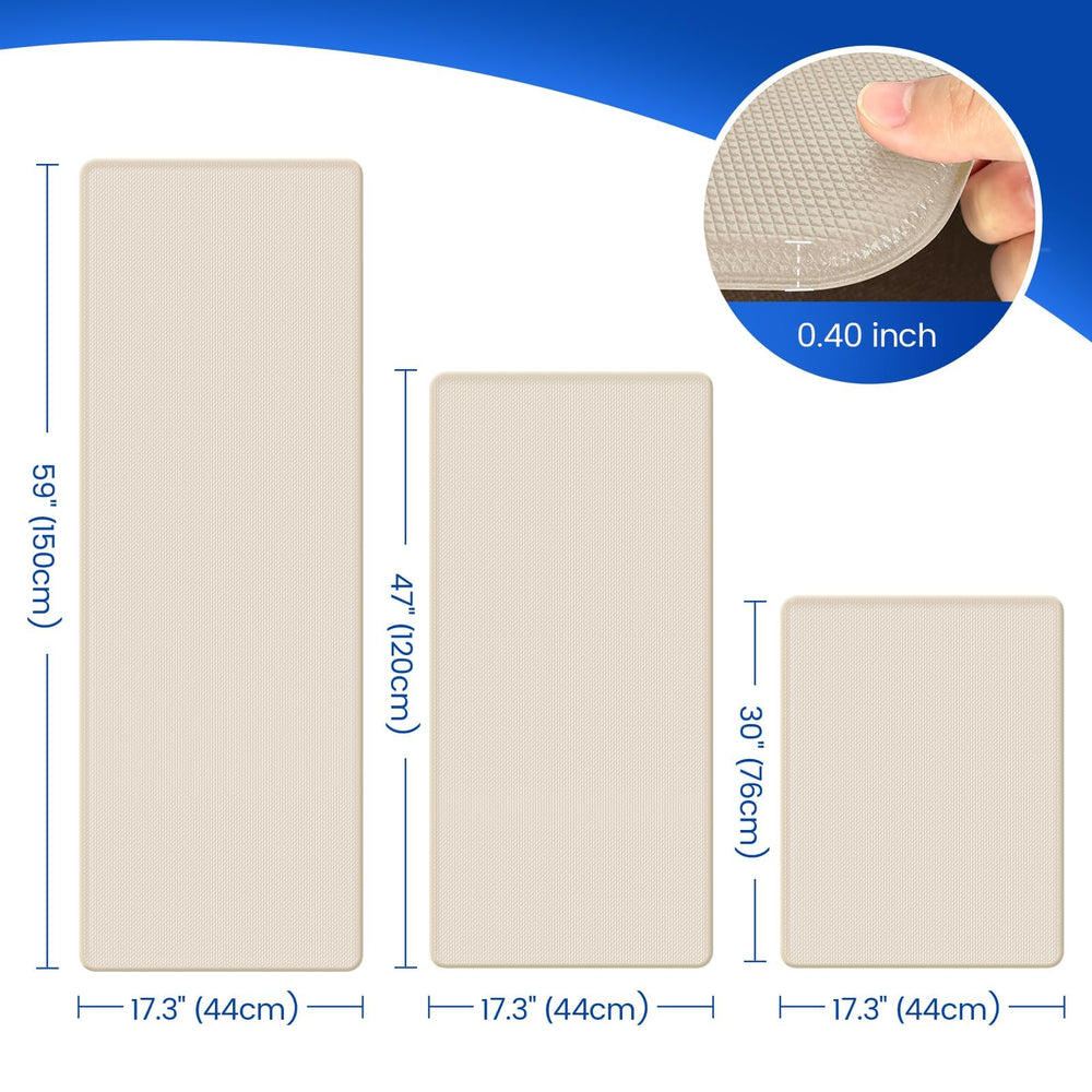 KitchenClouds gros plan texture PVC illustrant confort et résistance
