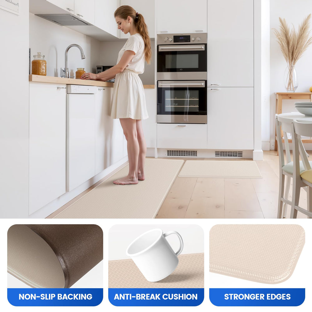 KitchenClouds tapis en situation cuisine offrant confort pendant la préparation