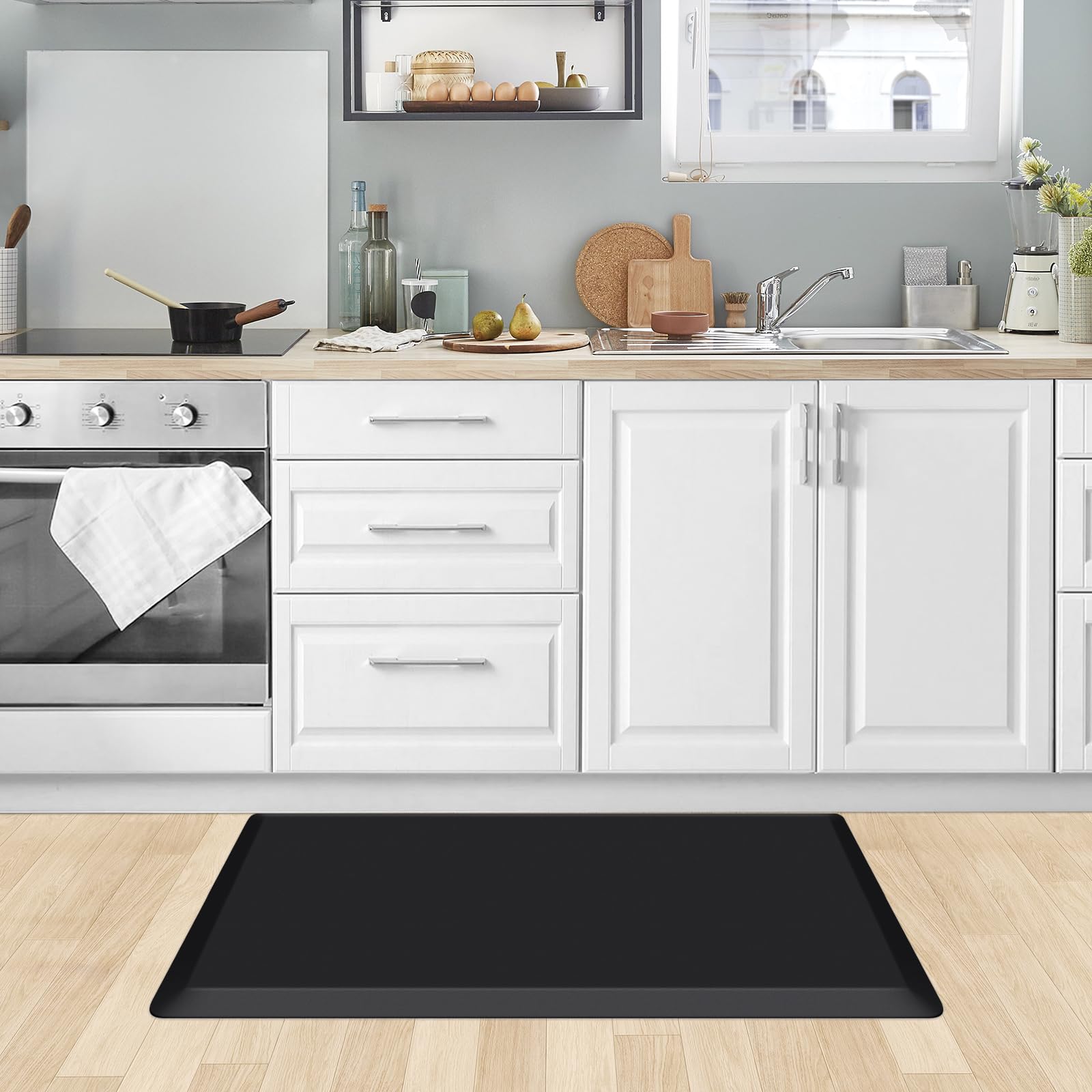 KitchenClouds tapis posé en salle à manger apporte confort quotidien