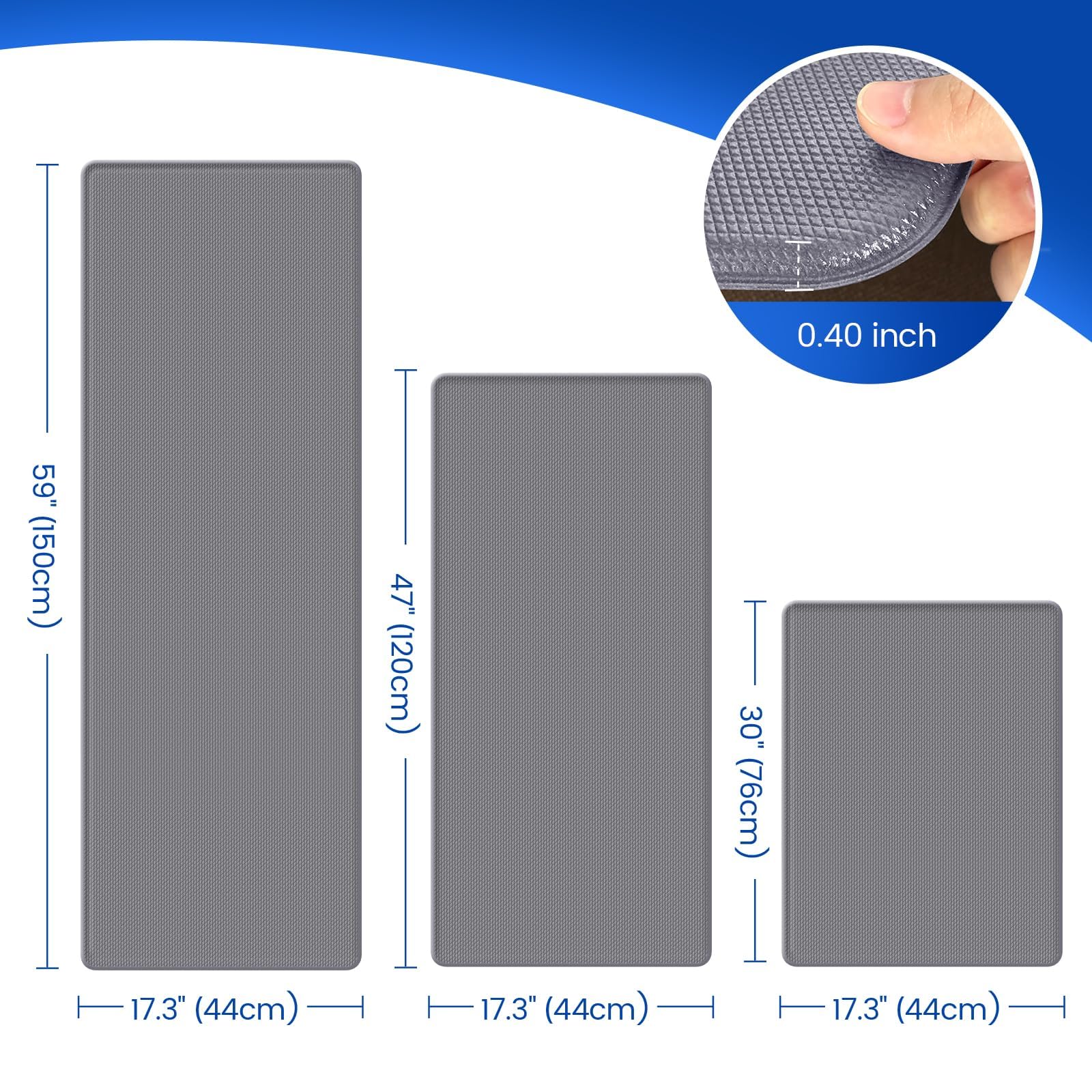KitchenClouds gros plan surface résistante aux taches pour nettoyage facile