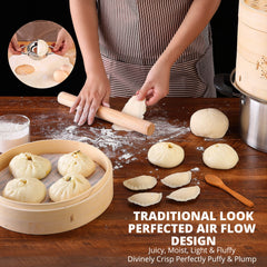 KitchenCrust anneau de support posé sur une casserole, maintien sécurisé et adaptation