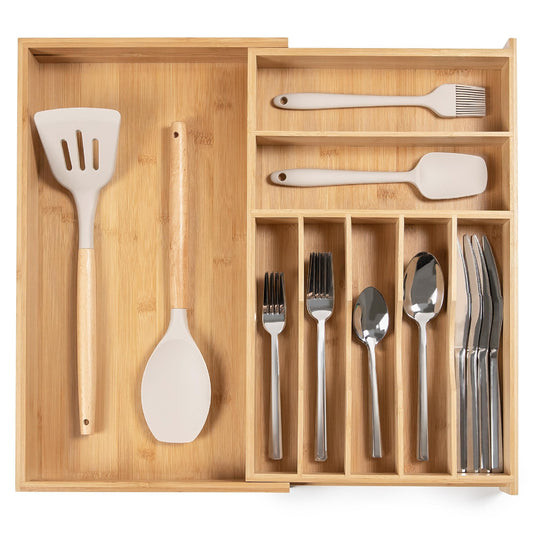 KitchenEdge face avant du range-couverts montrant design élégant et gain d'espace