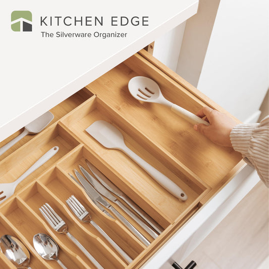 KitchenEdge gros plan sur assemblage à queue d'aronde pour durabilité