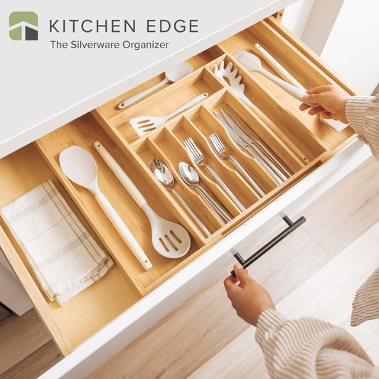 KitchenEdge gros plan sur séparateurs ergonomiques pour accès rapide