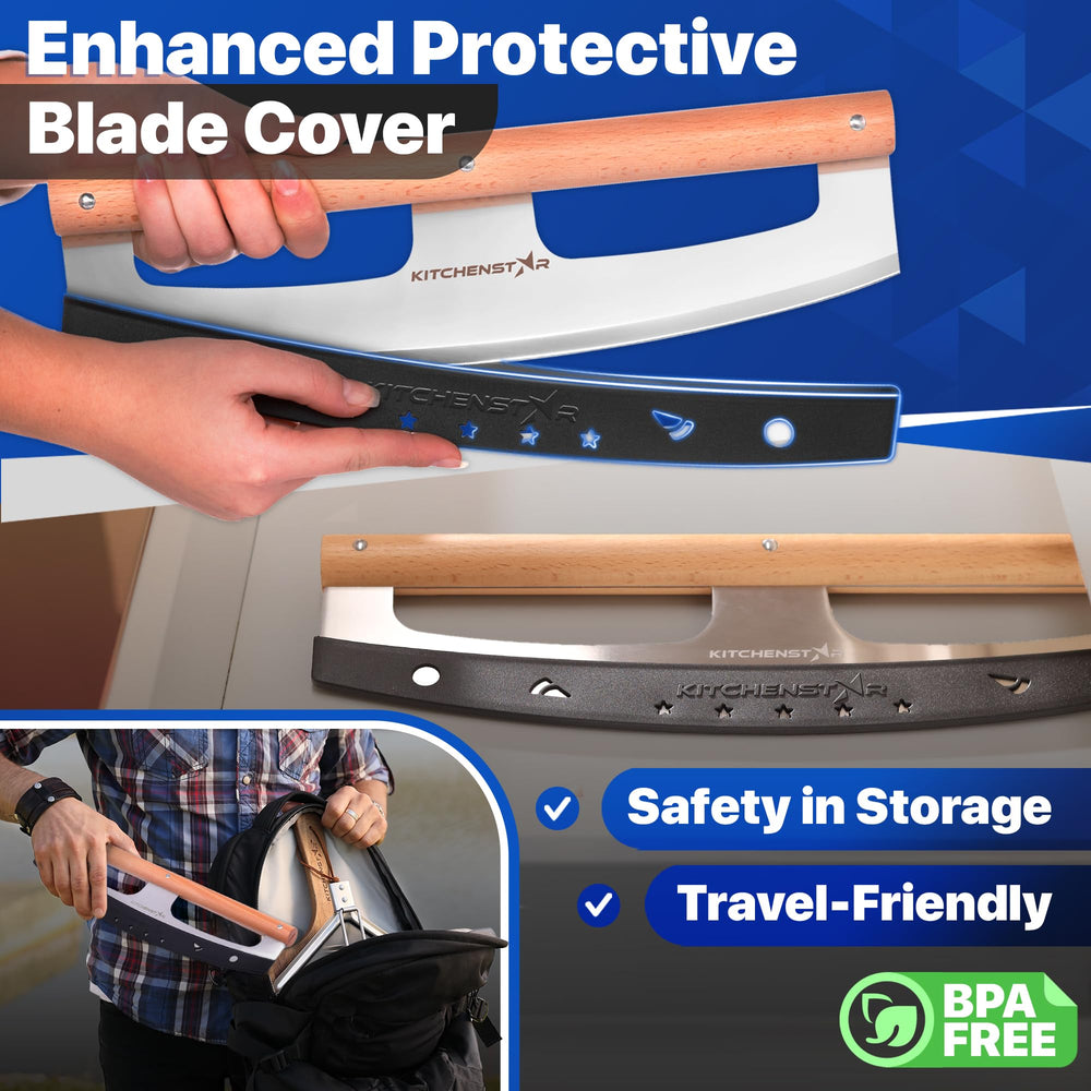 KitchenStar housse protectrice pour ranger lame et préserver tranchant