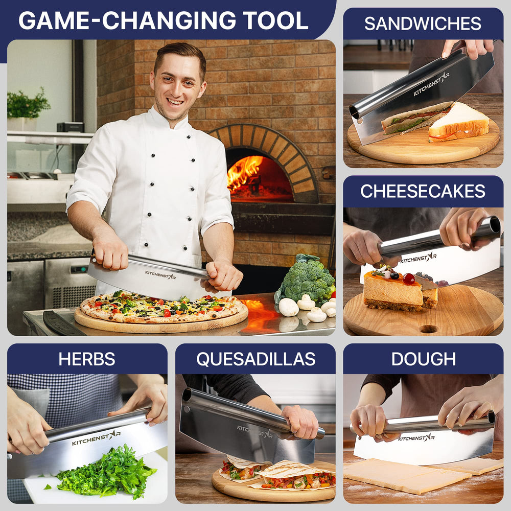 KitchenStar comparaison taille avec main pour évaluer portée et maniabilité