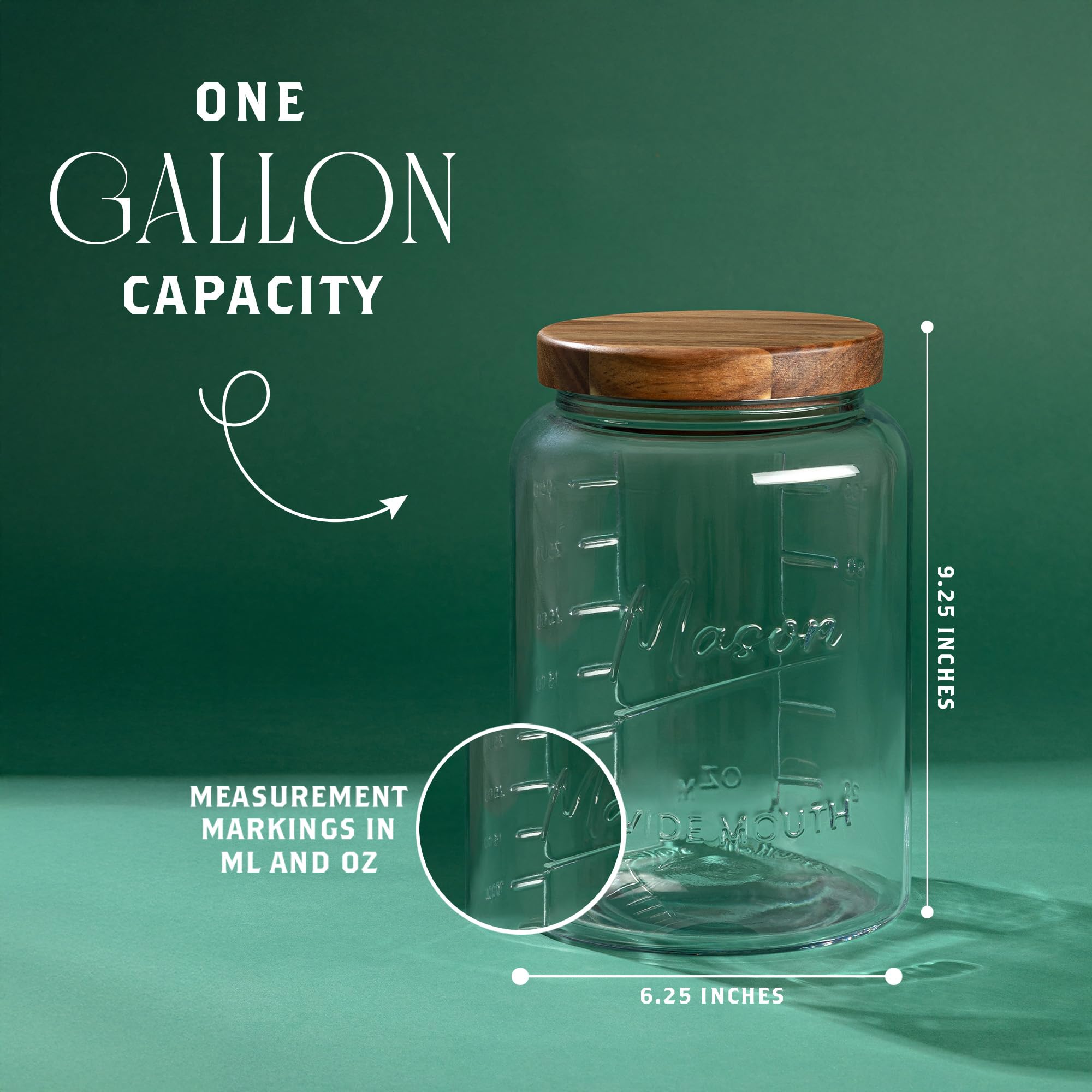 kitchentoolz couvercle acacia avec joint silicone, maintien hermétique des aliments