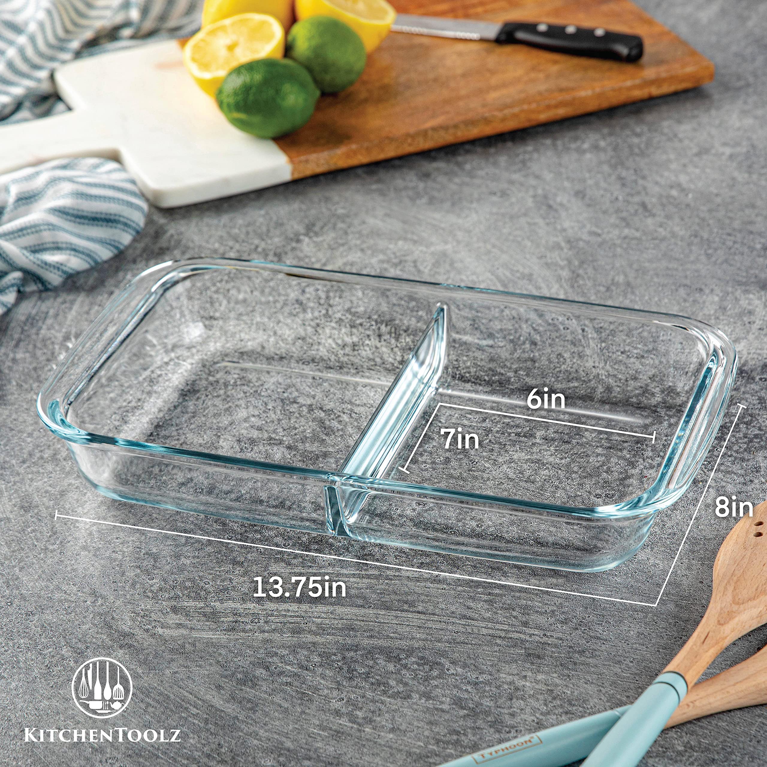 kitchentoolz gros plan sur le séparateur garantissant deux saveurs distinctes