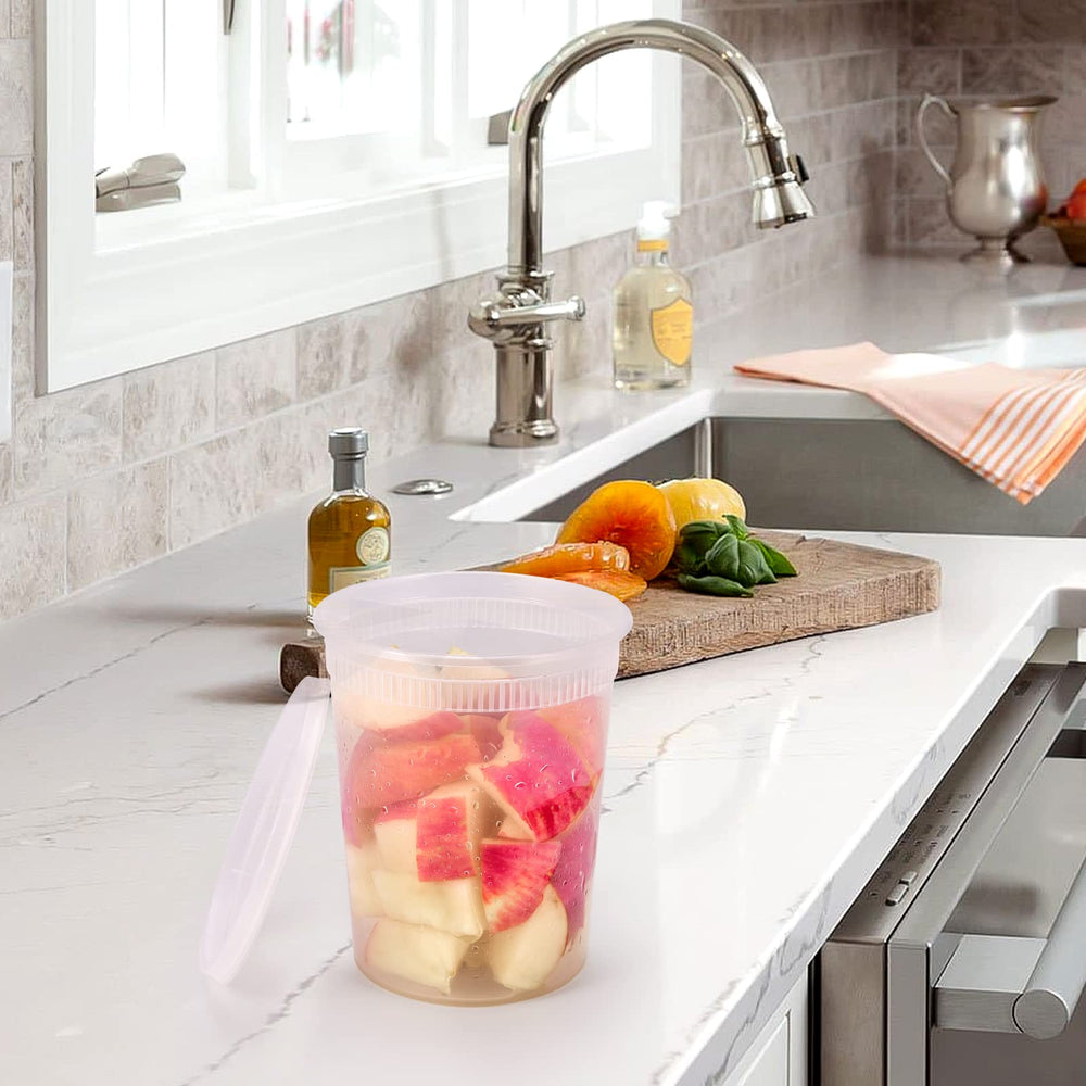 Kitch’nMore transparence du plastique facilitant l’identification rapide des aliments
