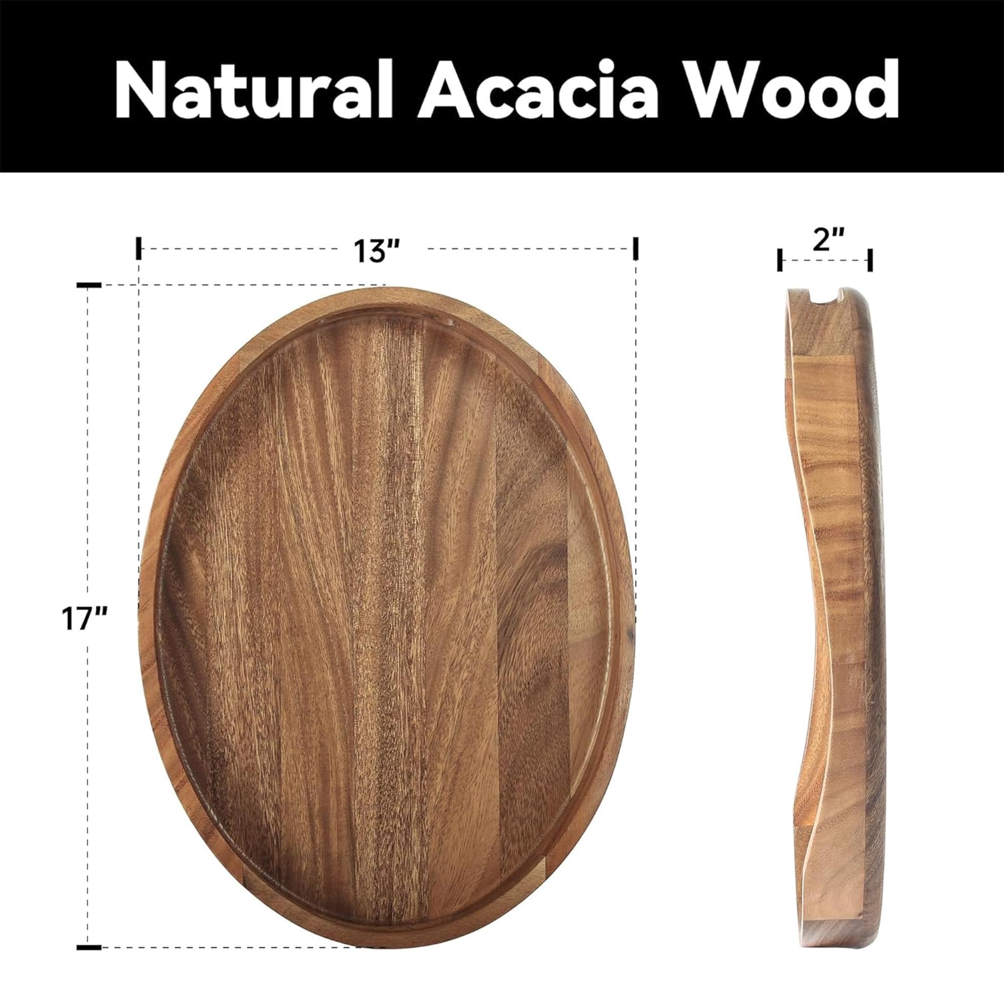 KITEISCAT gros plan du grain d'acacia montrant durabilité et texture