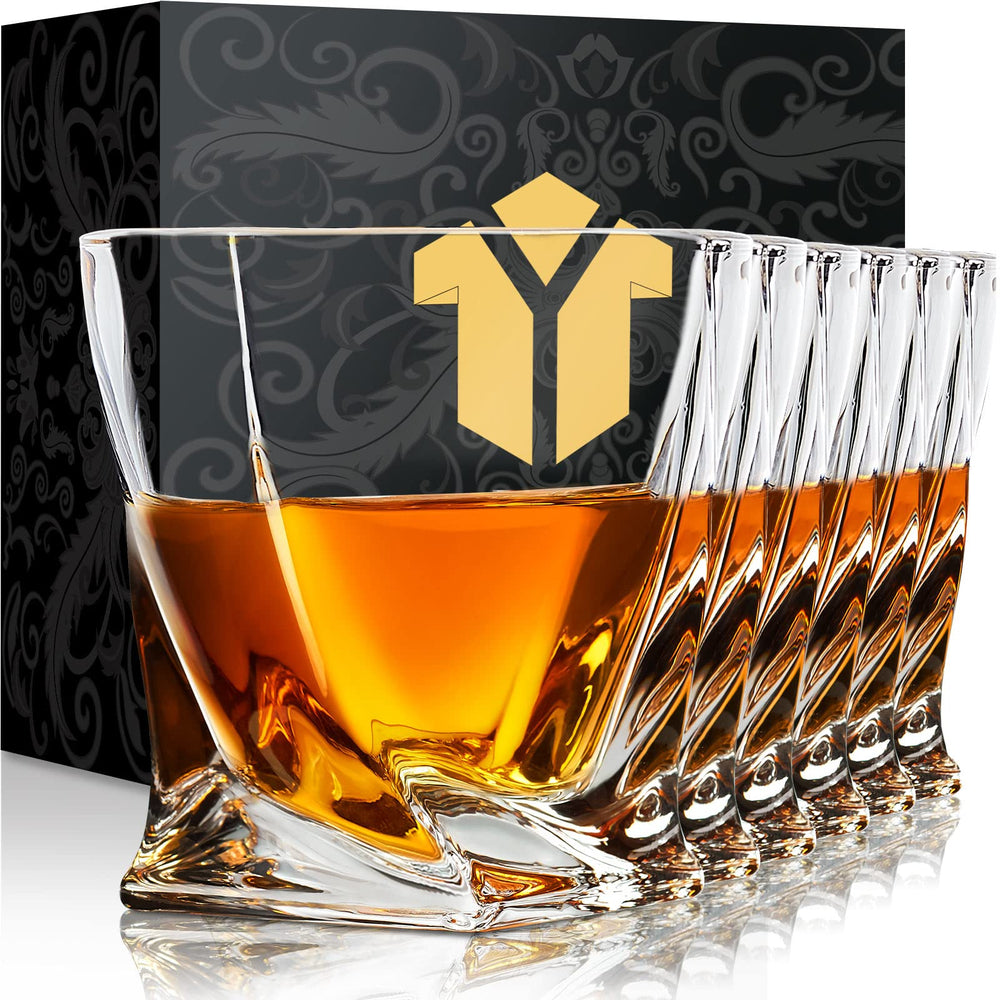 KITNATS vue de face du verre old fashioned, élégance et clarté améliorées