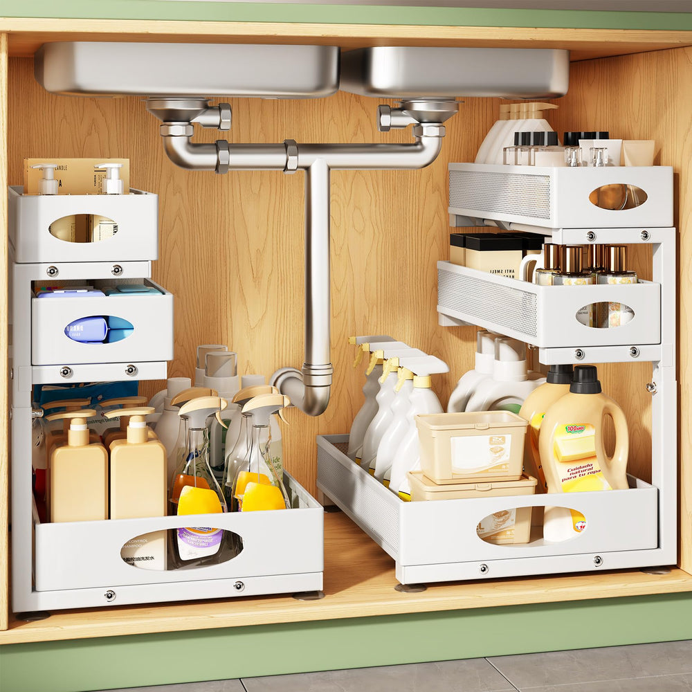 Kitstorack vue avant du produit montrant rangement organisé et gain d'espace