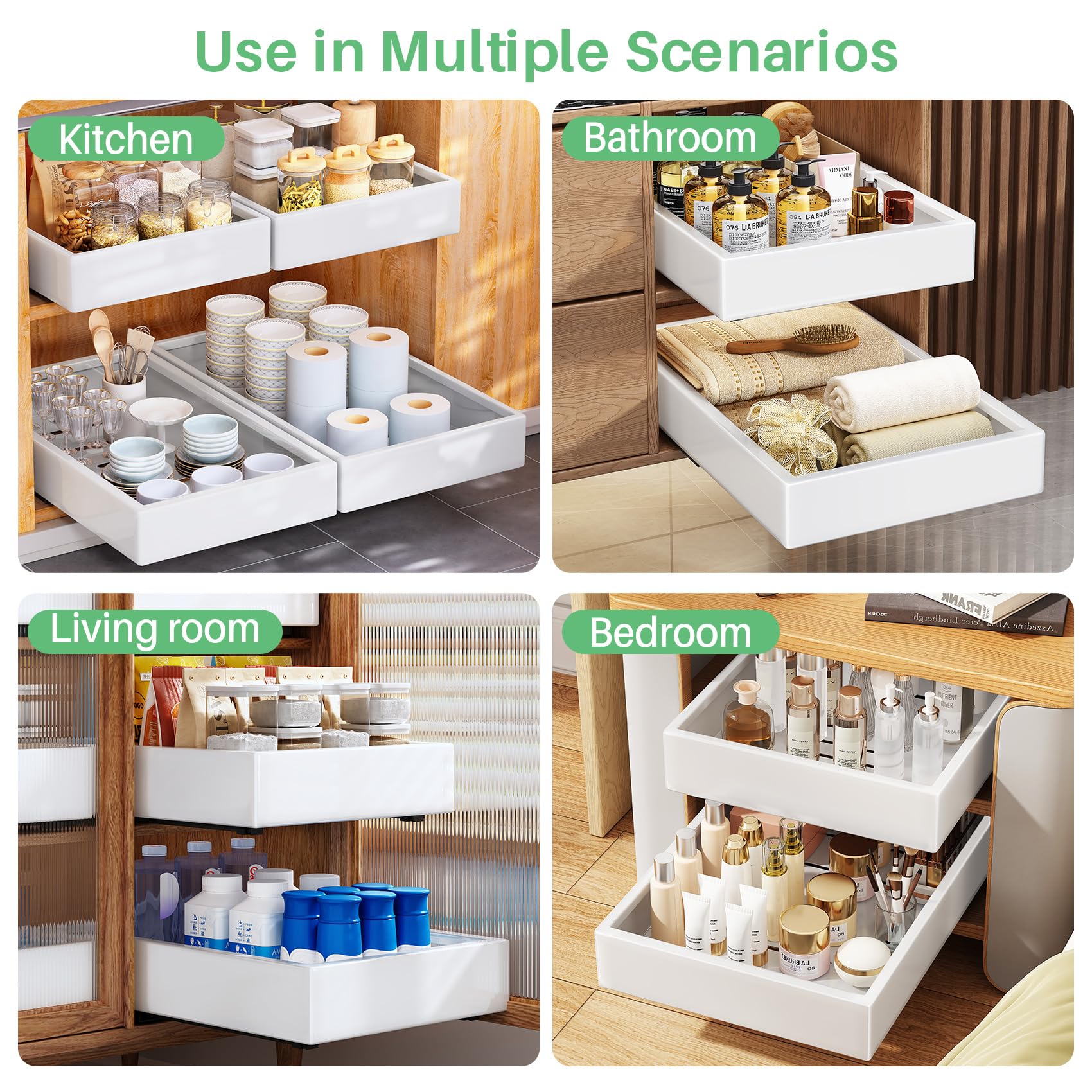 Kitstorack mise en scène lifestyle montrant préparation repas efficace