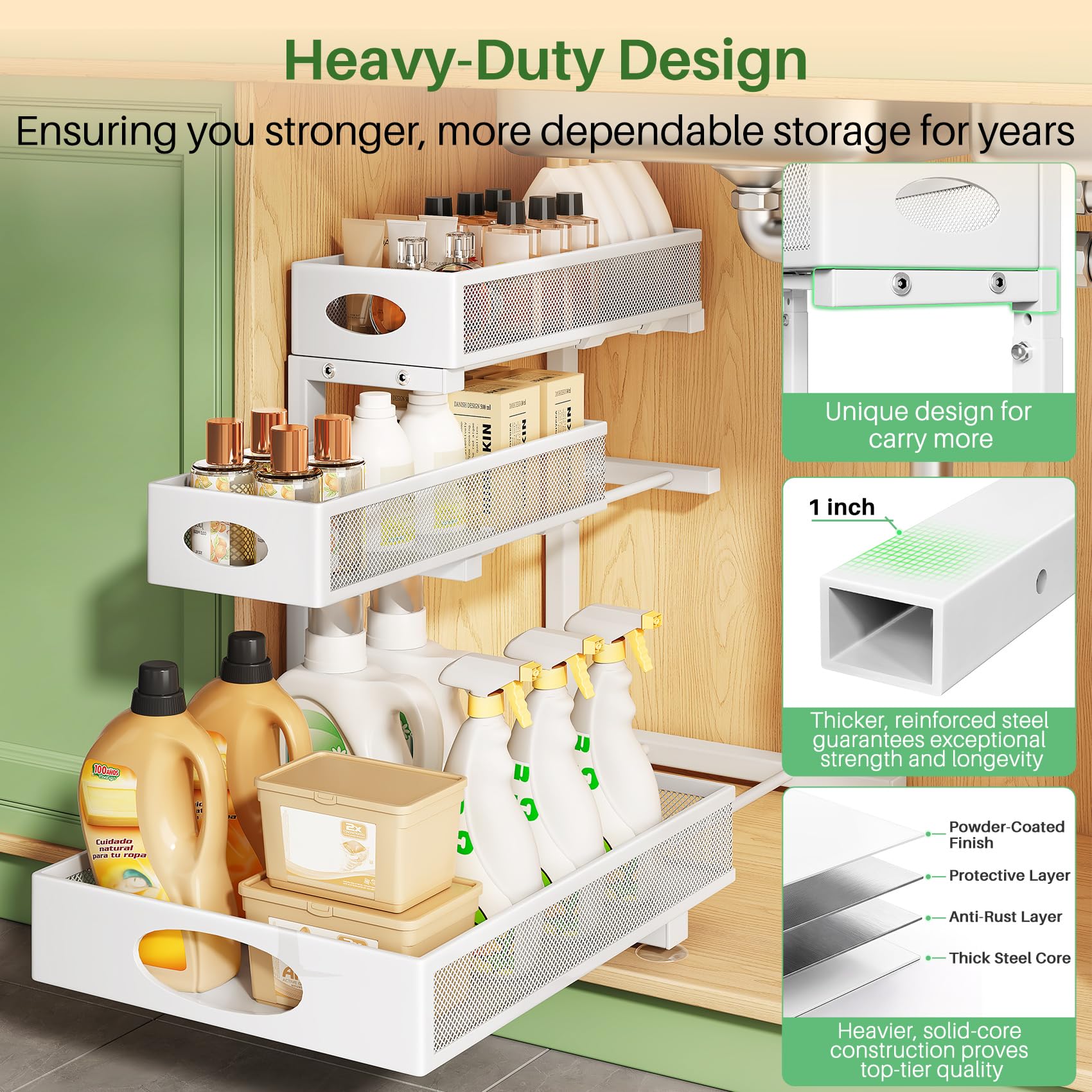 Kitstorack mécanisme de réglage hauteur montrant modularité et adaptabilité