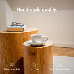 KIVY intérieur de tasse révélant une glaçure résistante et aspect unique
