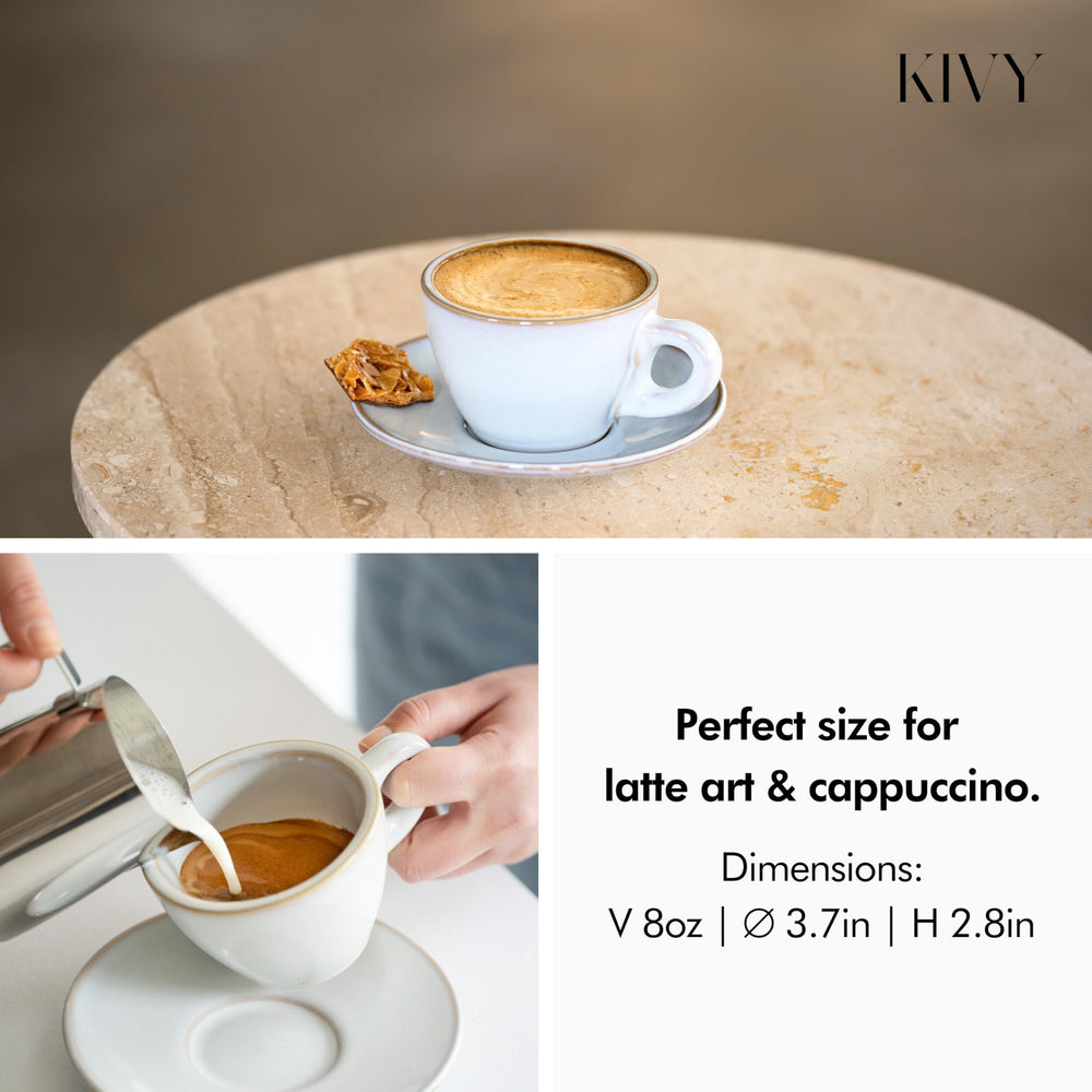 KIVY ensemble de tasses empilées illustrant gain de place et cohérence design