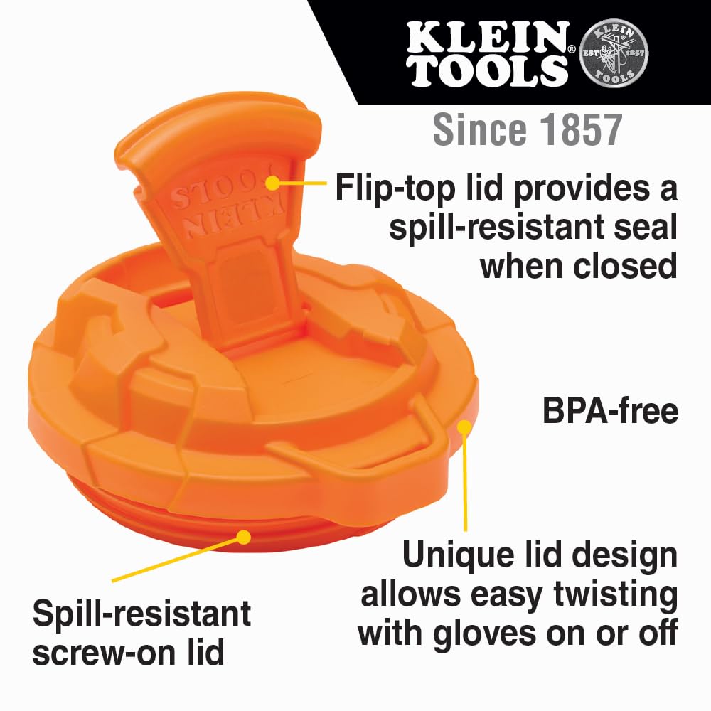 Klein Tools manchon en silicone texturé offrant prise sûre avec gants ou mains mouillées