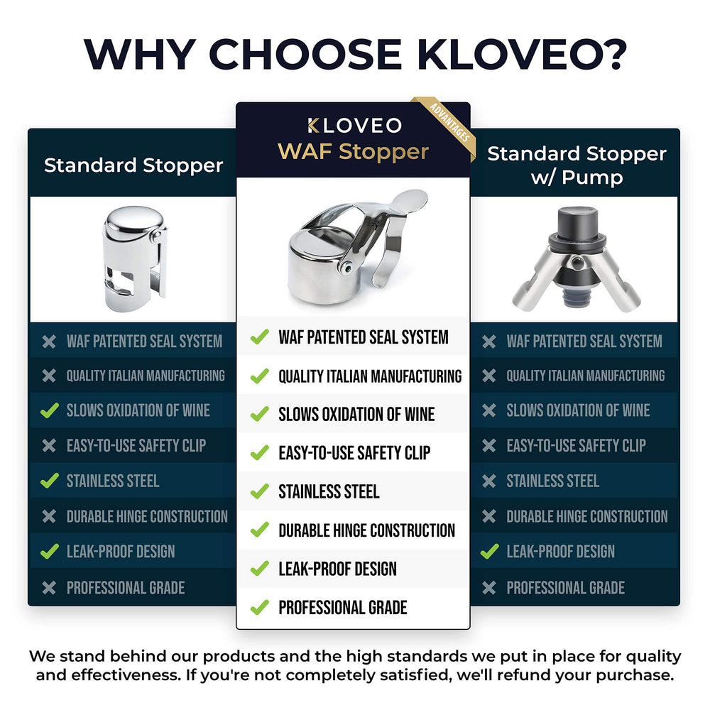 KLOVEO bouchon comparé à une main pour visualiser la taille et la facilité d’usage