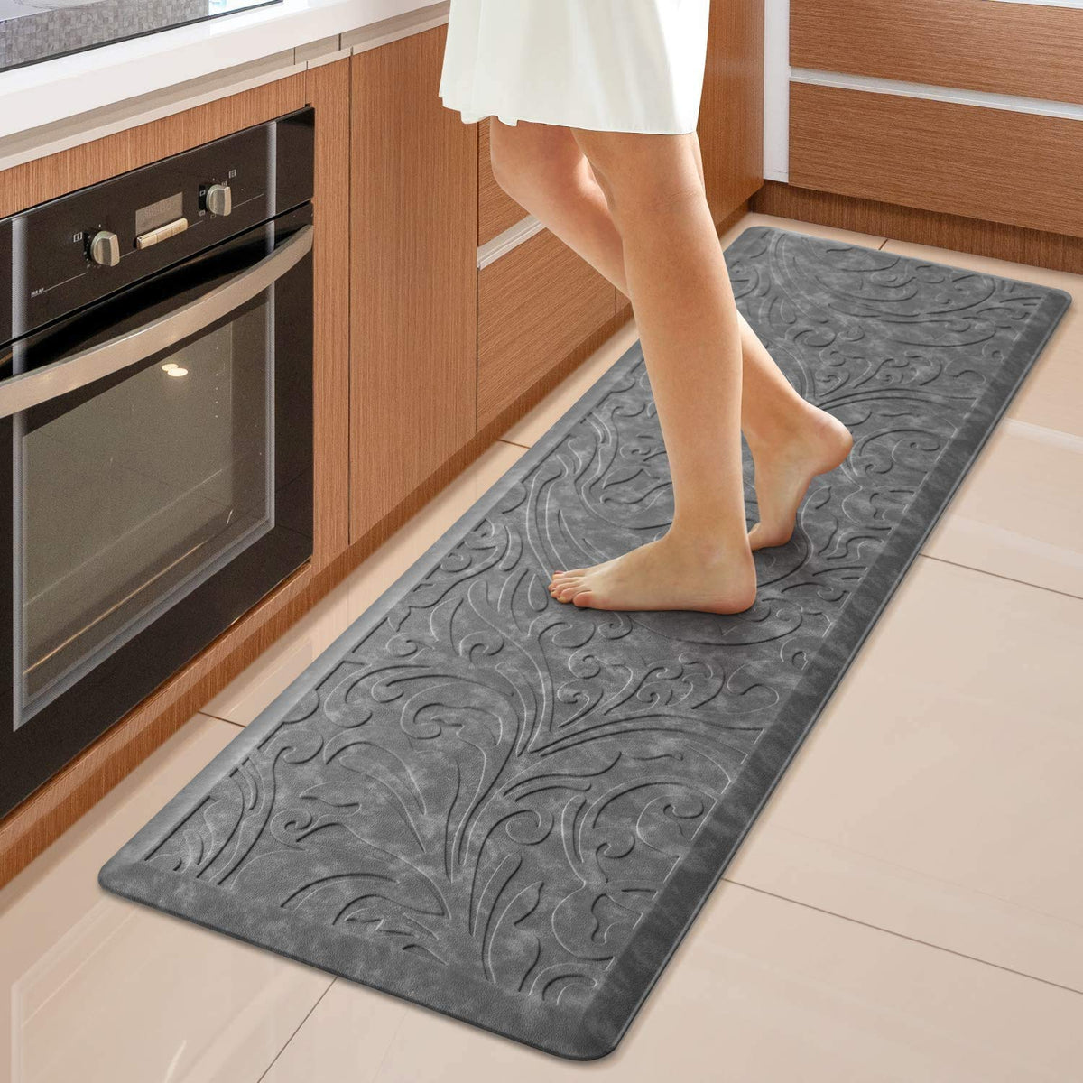 KMAT vue frontale du tapis montrant sa taille et design pratique
