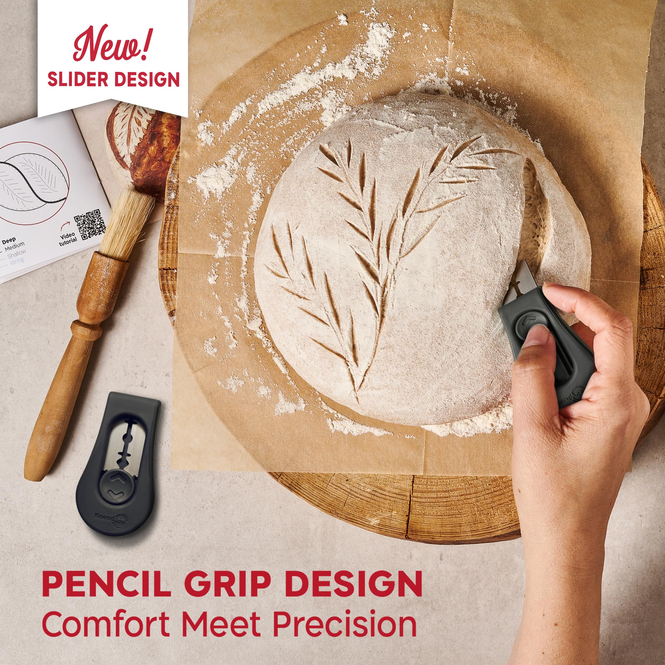 KNEADACE housse et couvercle aluminium protégeant le levain tout en aérant